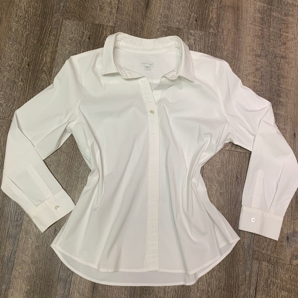 J. Jill Tops - J.JILL PERFECT SHIRT LONG SLEEVE BUTTON UP